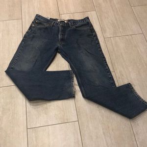 Worn In Levis- 505 Straight Fit